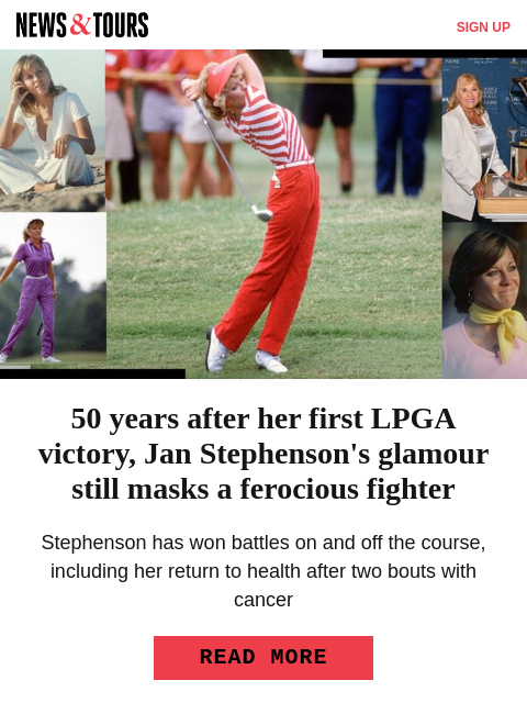 golfdigest newsletter: Tour pro injured in freak elevator accident