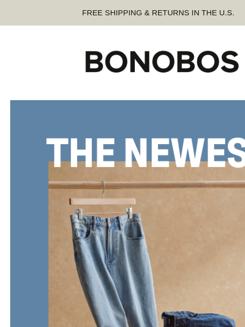 bonobos newsletter: We’ve Got New Denim for You