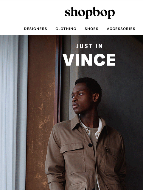 shopbop-mail newsletter: New from Vince