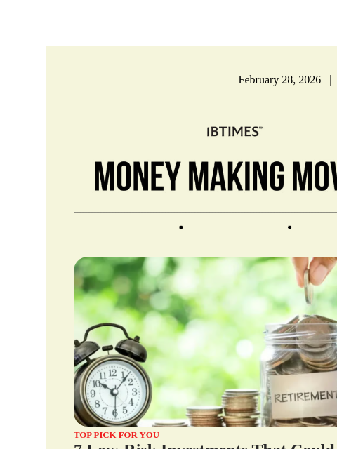 beehiiv newsletter: Are You Taking Too Much Risk With Your Retirement?