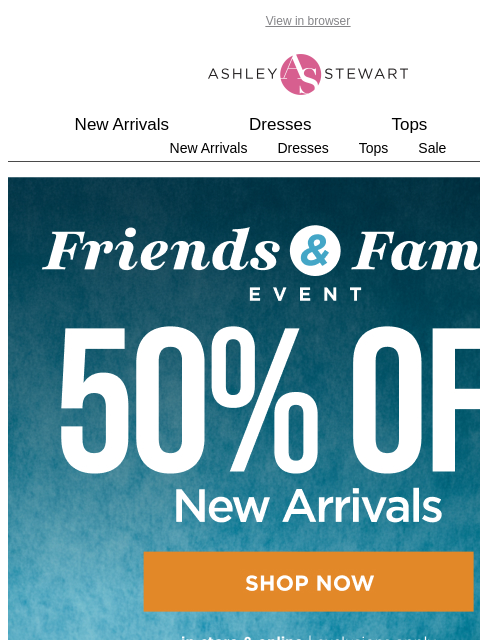 ashleystewart newsletter: Re: The plan for this weekend…