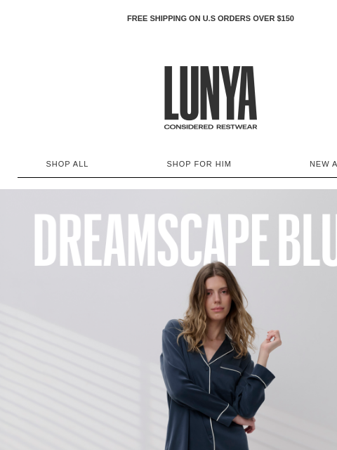 lunya newsletter: THE SHADE OF THE SEASON