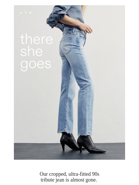 ayr newsletter: the cropped 90s tribute