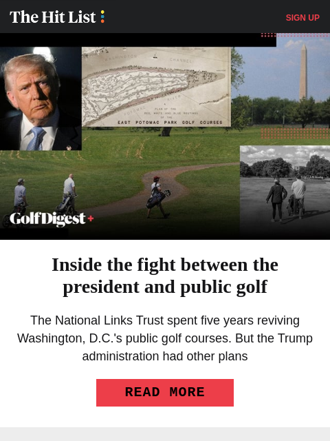 golfdigest newsletter: The best courses you can play in Florida