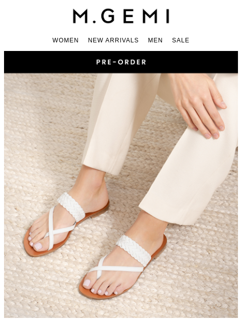 mgemi newsletter: Pre-Order The Medio Woven Due