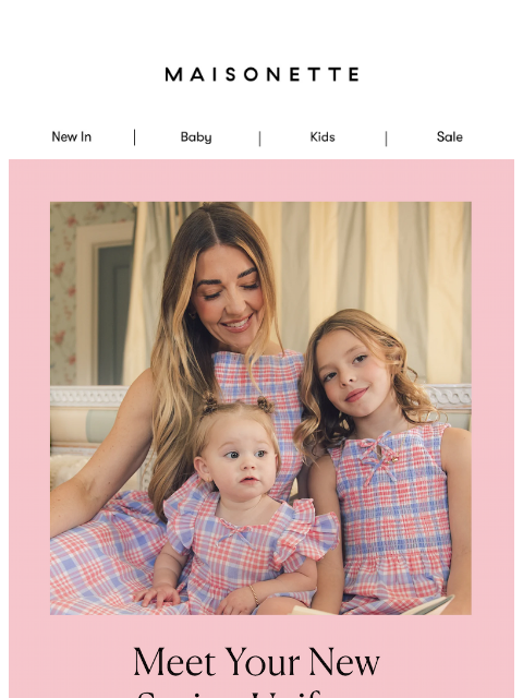 maisonette newsletter: Effortless Spring Looks For Maman