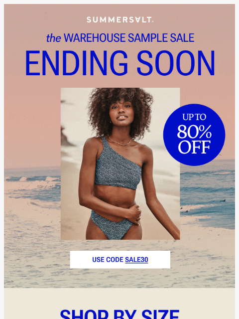 summersalt newsletter: Wait… We Marked Them Down Again