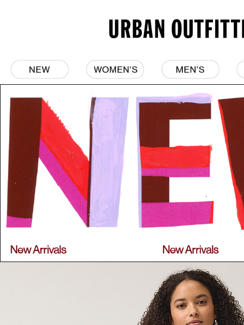 urbanoutfitters newsletter: All new for you (and you, and you)