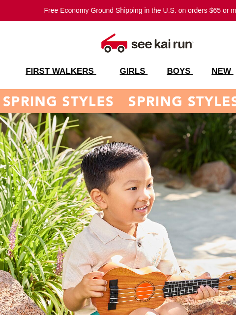 seekairun newsletter: Spring Is Calling. Are Their Feet Ready?  👟