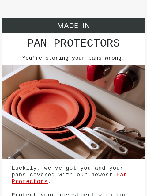 Protect your new Made In Frying Pans → ͏ ͏ ͏ ͏ ͏ ͏ ͏ ͏ ͏ ͏ ͏ ͏ ͏ ͏ ͏ ͏ ͏ ͏ ͏ ͏ ͏ ͏ ͏ ͏ ͏ ͏ ͏ ͏ ͏ ͏ ͏ ͏ ͏ ͏ ͏ ͏ ͏ ͏ ͏ ͏ ͏ ͏ ͏ ͏ ͏ ͏ ͏ ͏ ͏ ͏ ͏ ͏ ͏ ͏ ͏ ͏ ͏ ͏ ͏ ͏ ͏ ͏ ͏ ͏ ͏ ͏ ͏ ͏ ͏ ͏ ͏ ͏ ͏ ͏ ͏ ͏ ͏ ͏ ͏ ͏ ͏