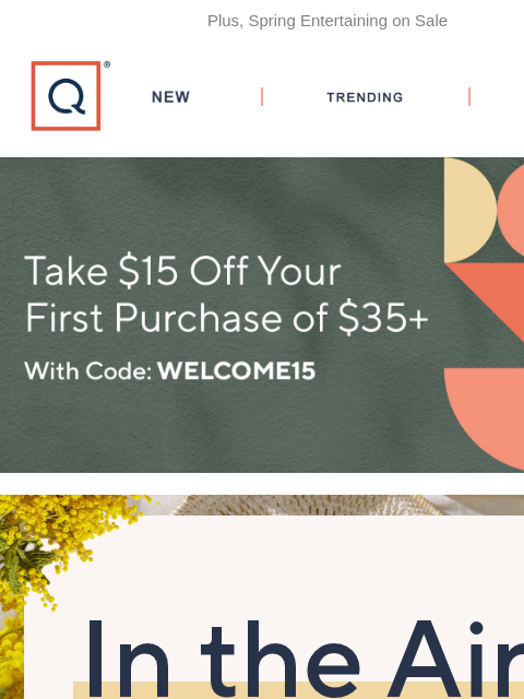 qvcemail newsletter: Savings Are in Full Bloom