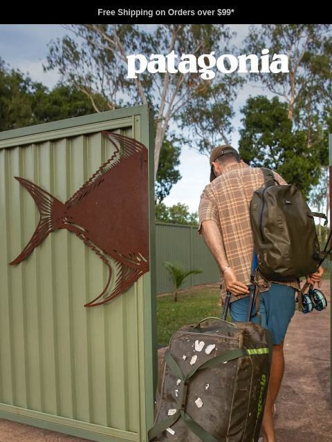 patagonia newsletter: Black Hole bags built to travel