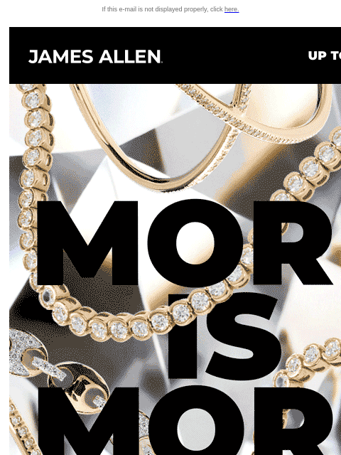 jamesallen newsletter: The Jewelry Sale of Your Dreams