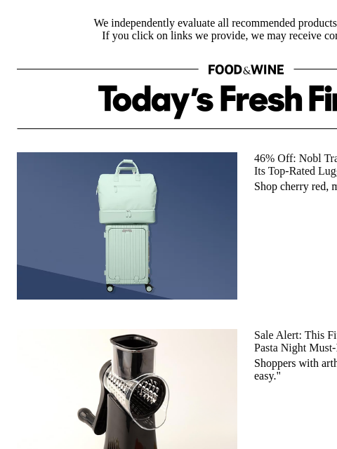 foodandwine newsletter: Bye-Bye, Bagged Cheese: The Tool That 'Makes Grati...