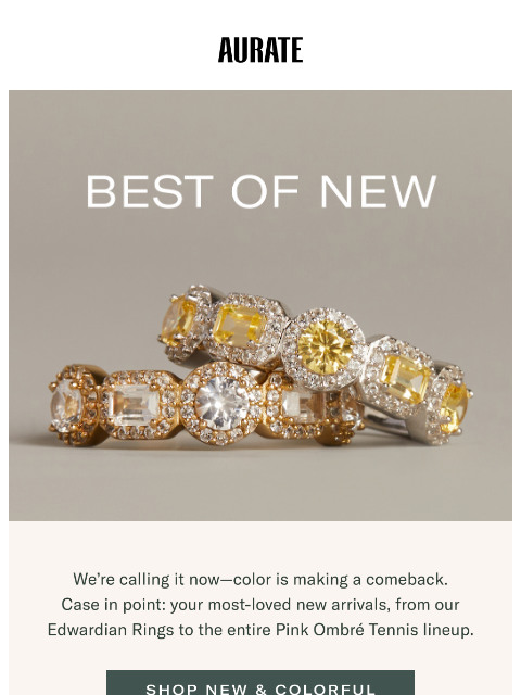 auratenewyork newsletter: A LOT OF NEW STUFF