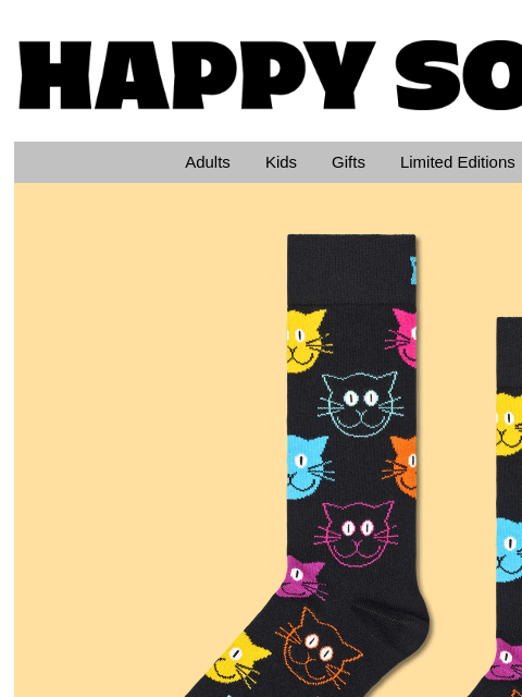 happysocks newsletter: Socks for Every Animal Lover