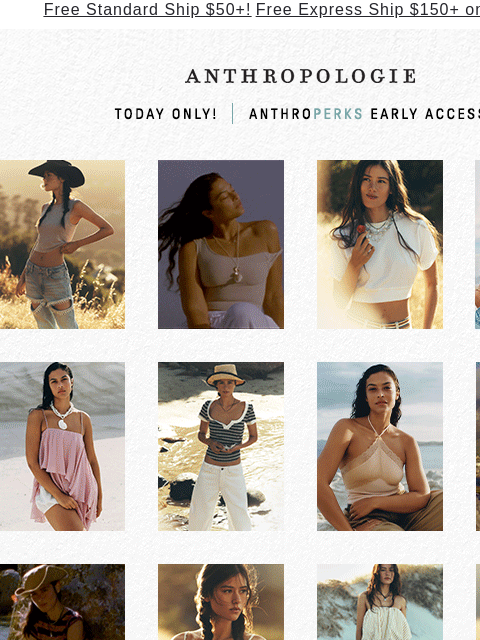 anthropologie newsletter: 24-hr exclusive: The Top Edit
