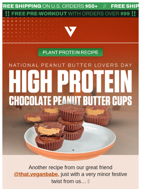 vedgenutrition newsletter: 🥜 This recipe is nuts!