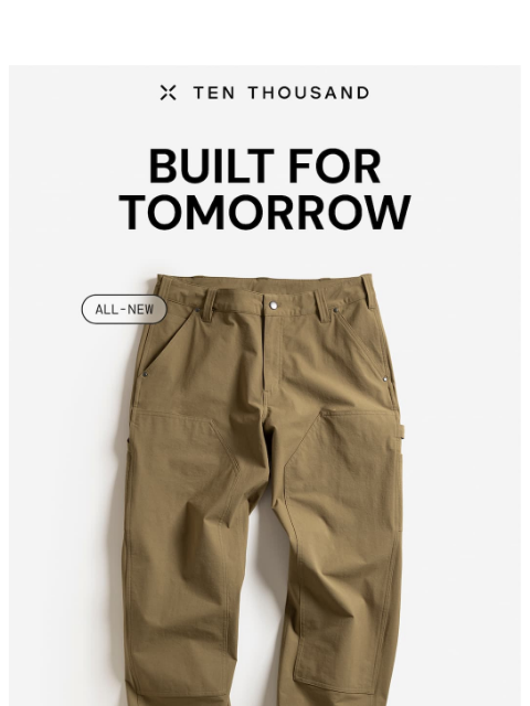tenthousand newsletter: Performance Workwear