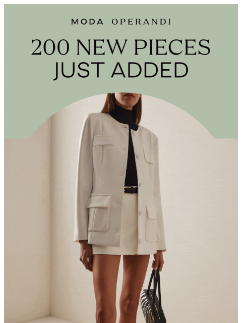 modaoperandi newsletter: The latest arrivals, all in one place