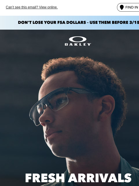 oakley newsletter: Discover New Frames In Your Prescription