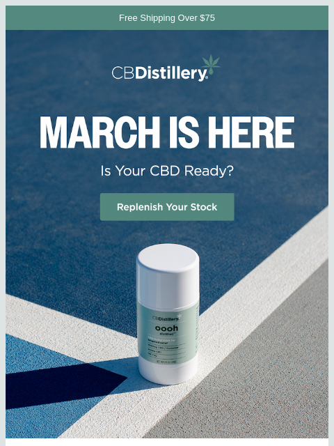 thecbdistillery newsletter: It's that time!