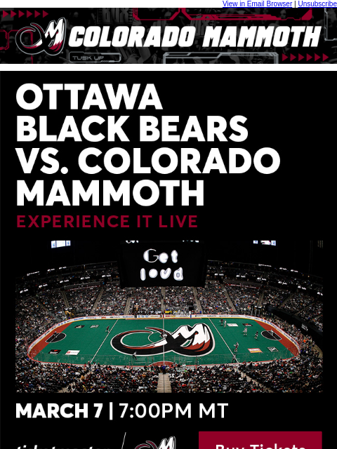 thecoloradomammoth newsletter: Lacrosse, Mammoth, and Black Bears oh my!