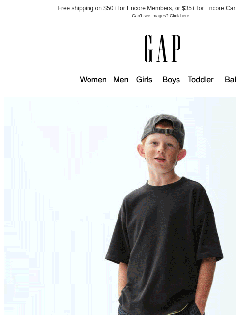 gap newsletter: New arrivals + 30% off = your perfect spring lineu...