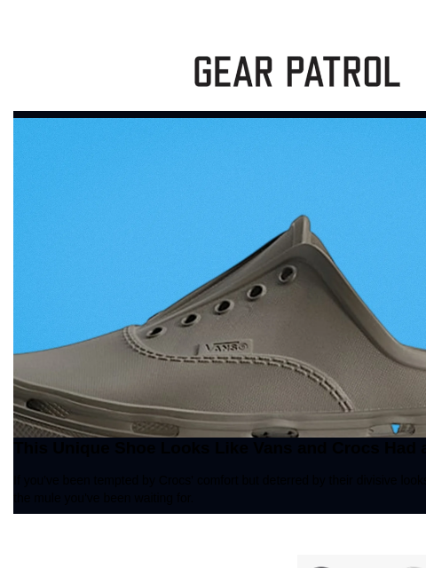 beehiiv newsletter: Did Vans and Crocs Have a Baby?