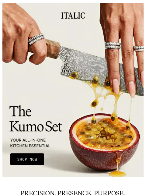 italic newsletter: Final Call: The Kumo Set