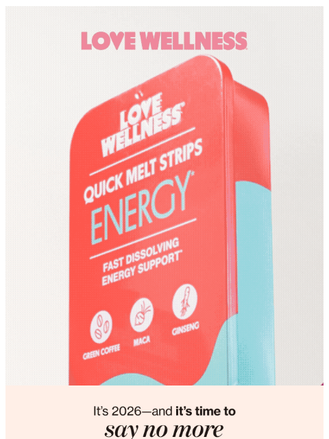 lovewellness newsletter: JUST DROPPED: Quick Melt Strips✨