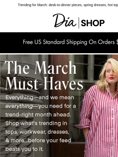 dia newsletter:  Most-Wanted This Month❣️