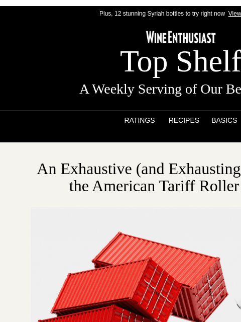 wineenthusiast newsletter: An Exhaustive (and Exhausting) Timeline of the Ame...