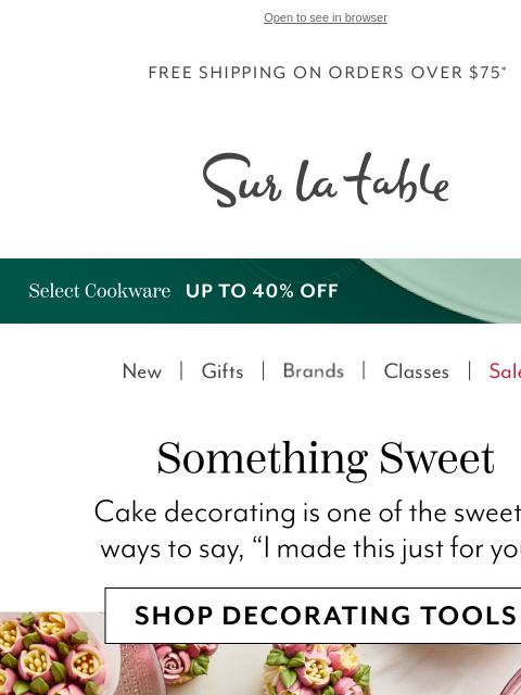 surlatable newsletter: 🍰 The Icing on the Cake