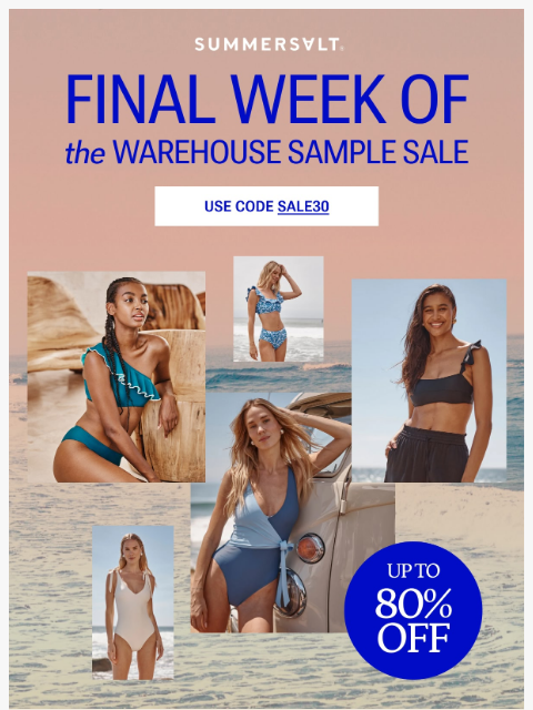 summersalt newsletter: Cue The Countdown ⏰