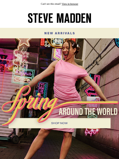 stevemadden newsletter: Spring Is Making The Rounds