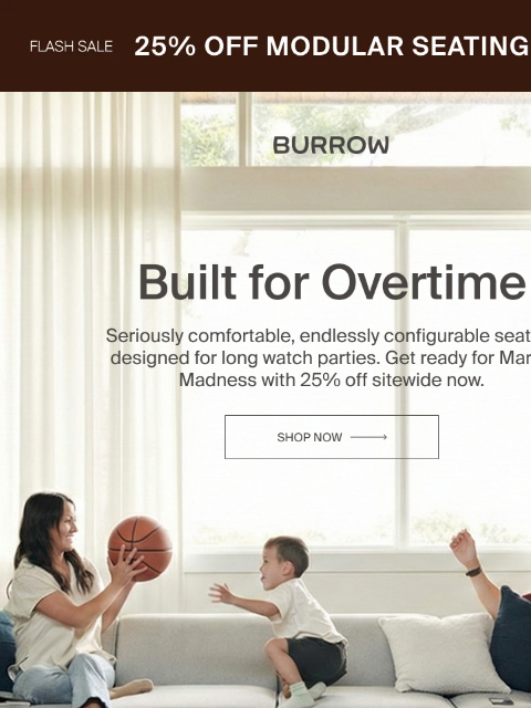 burrow newsletter: Your March Madness Setup