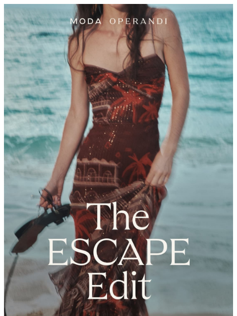 modaoperandi newsletter: Passports at the ready…