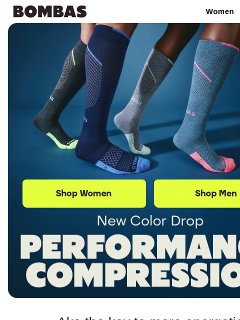 bombas newsletter: Boost Recovery With Performance Compression