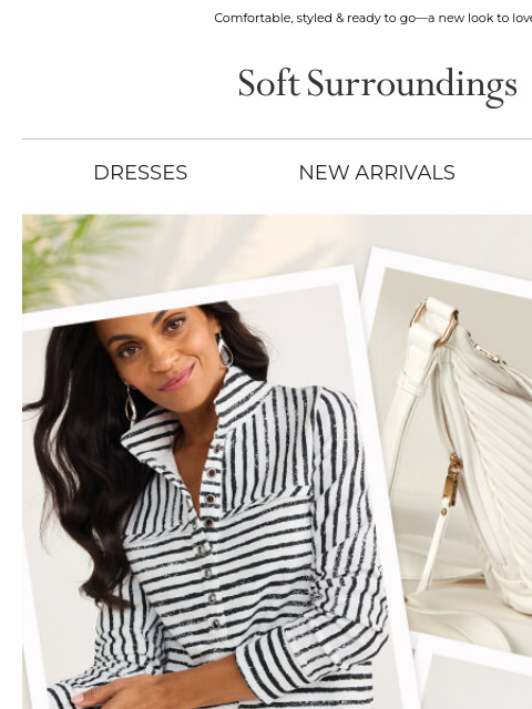 softsurroundings newsletter: An Easy Outfit for Right Now