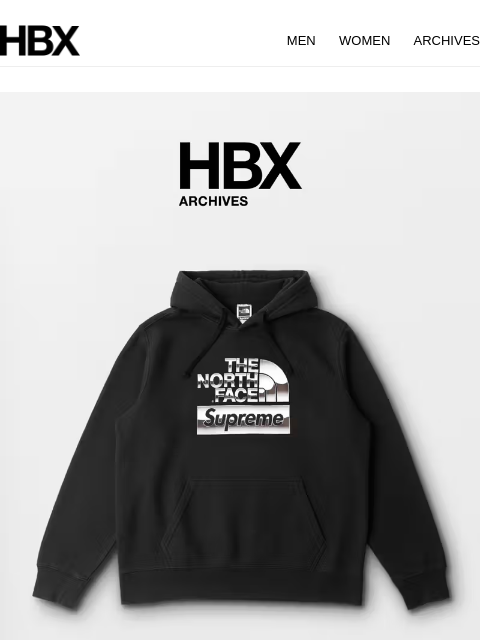 hbx newsletter: HBX Archives Preview: 3 Mar/9AM EST/10PM HKT Relea...