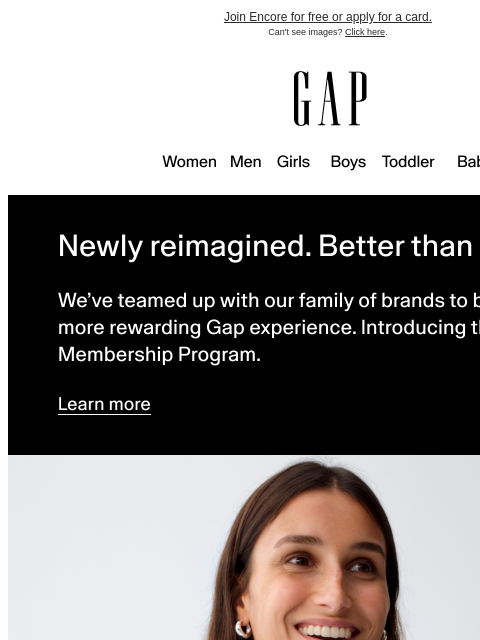 gap newsletter: This is membership reimagined. And you’re invited.