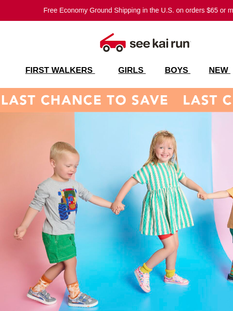 seekairun newsletter: Last Call - Online Exclusive Styles Just $45!