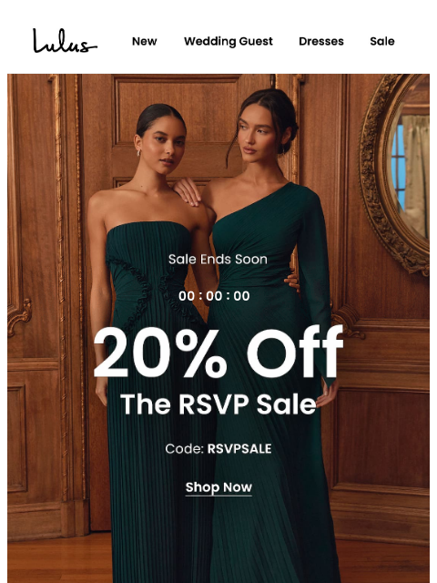 lulus newsletter: ⚠️ SALE ENDS TONIGHT ⚠️​