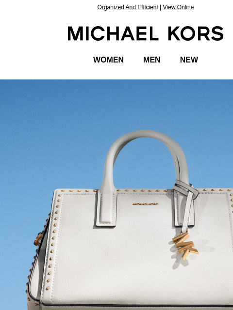 michaelkorsmail newsletter: Type-A Ladies, This Bag Is For You