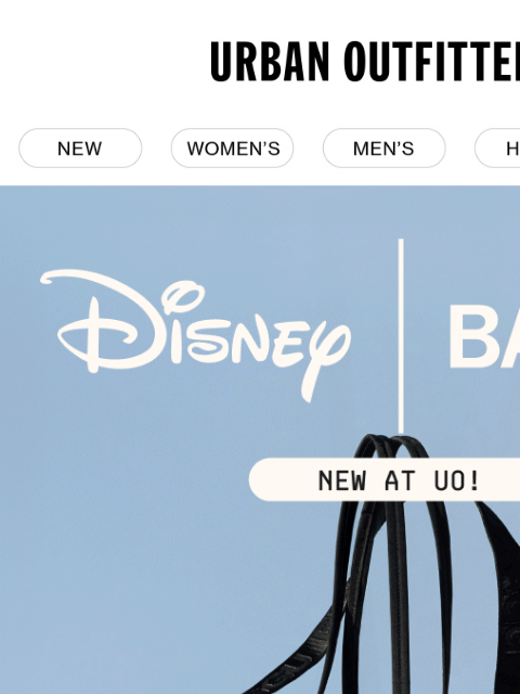 urbanoutfitters newsletter: DISNEY | BAGGU | Mickey & Friends Collection