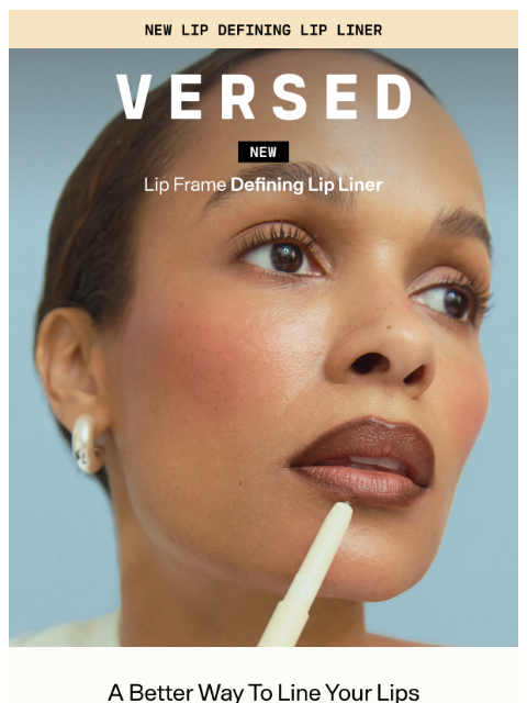 versedskin newsletter: Introducing Lip Frame Defining Lip Liner