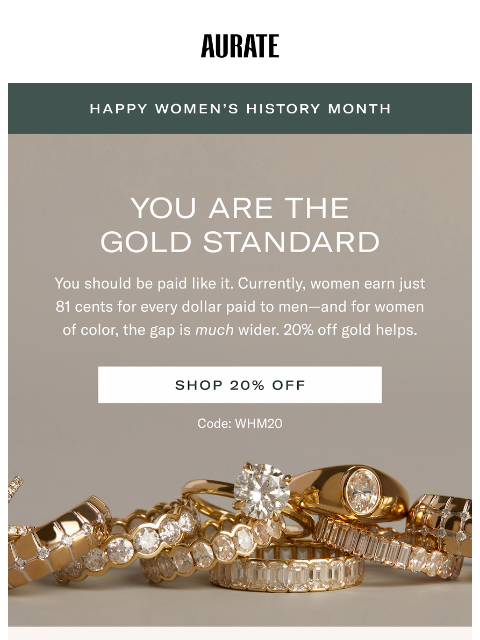 auratenewyork newsletter: 81 CENTS?!?