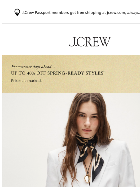 jcrew newsletter: 10 wear-to-work styles everyone needs