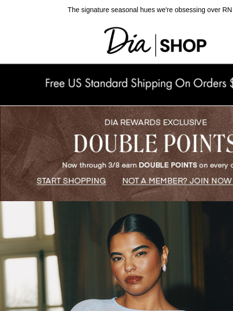 dia newsletter: These Pastels? For Spring? OMG 💛​